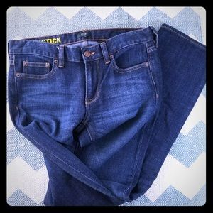 J. Crew Matchstick jeans 27P